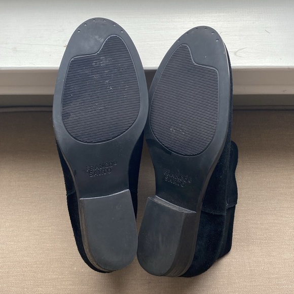 Franco Sarto Mako Black Suede Booties - Picture 5 of 8